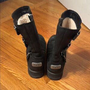 UGG Kids Black Boots